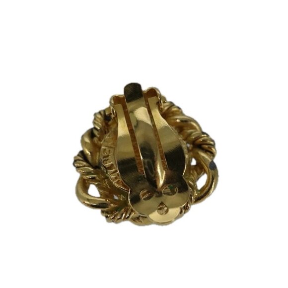 CHANEL Earring metal Gold CC Auth bs20026 - Picture 3 of 15